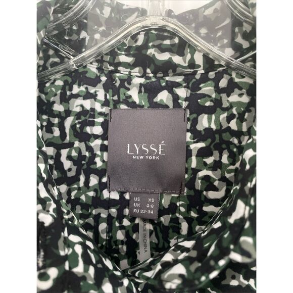 Lysse  Wren Halfway Button Up Shirt Sz XS oversized - Picture 6 of 7